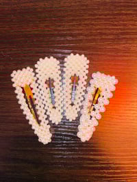 Image 1 of Faux Pearl Hair Clips