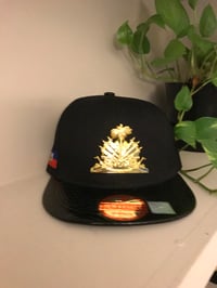 Image 2 of Haitian Coat of Arms Snap Back 
