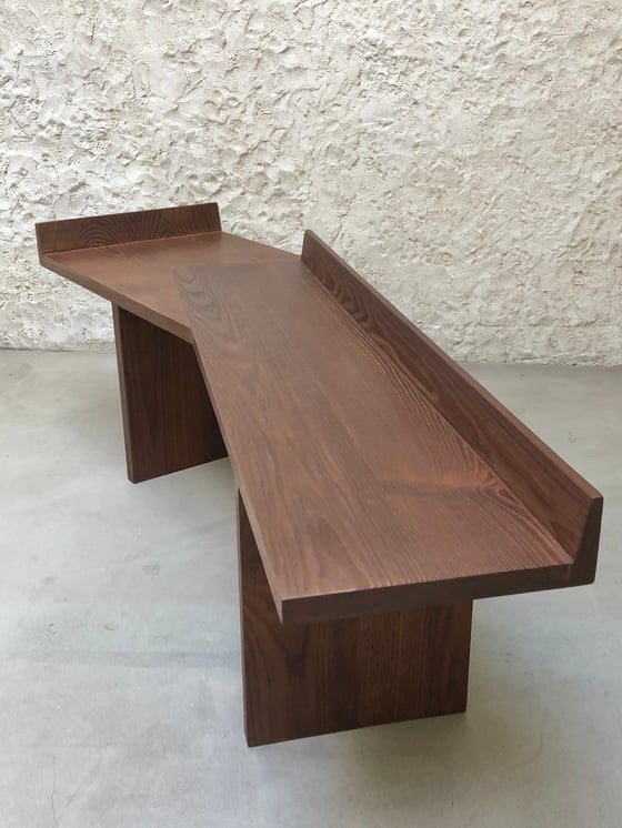 Image of solid ash altar / side table