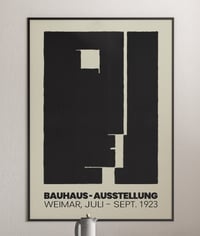 Image 4 of Bauhaus Art School - Weimar 1923 Exhibition Poster