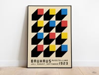 Image 1 of Bauhaus Art School 1923 Architecture Poster