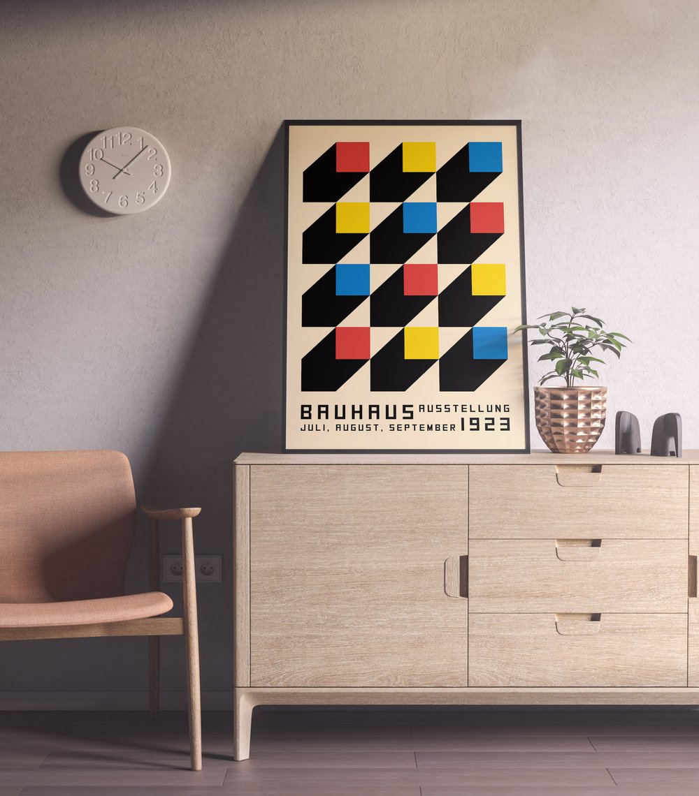 Bauhaus architecture poster 2