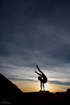 Handstand Silhouette