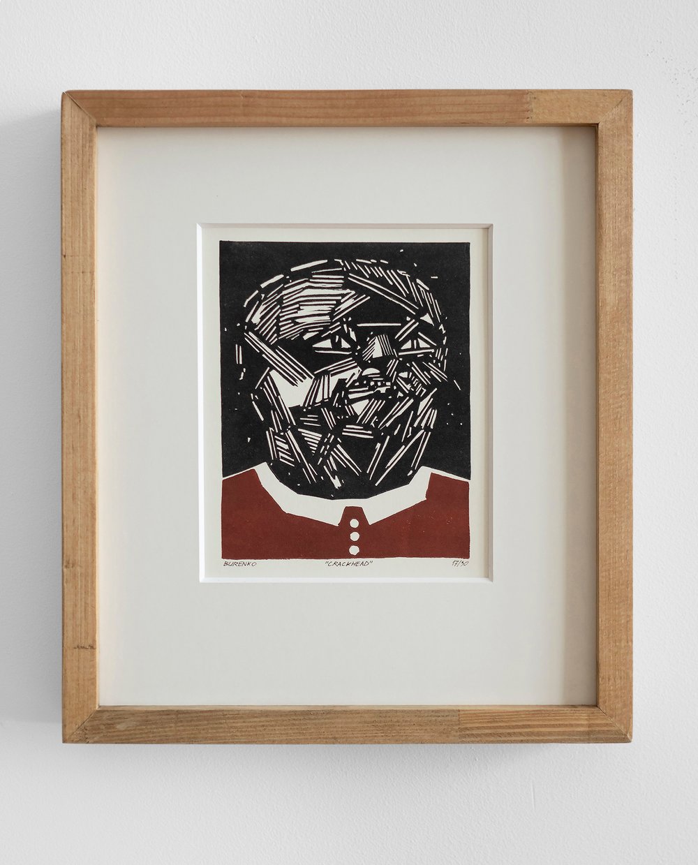 Image of CRACKHEAD LINOCUT PRINT