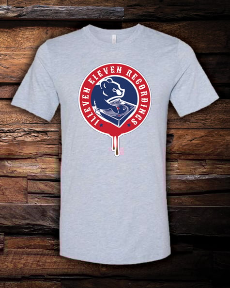 Image of Hype Bear Nation Heather Blue Tee