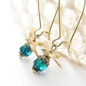 Image of soaring over emerald seas earrings