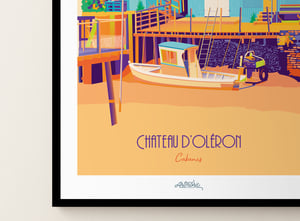 Château d’Oléron, Cabanes