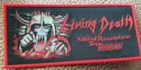 Living Death Metal Revolution Tour 85/86 Patch