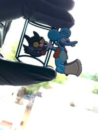 Image 1 of Itchy and scratchy pin