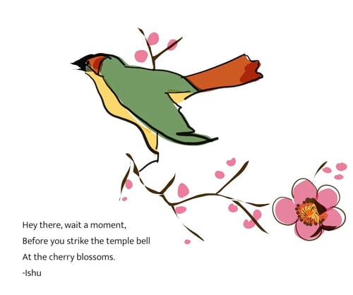 Image of Cherry Blossom Sticker