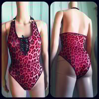 Image 4 of Bodysuit with laced up front