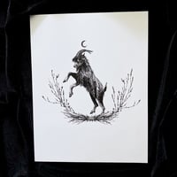 8.5x11 Goat Print