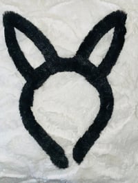 Image 5 of Fluffy Bunny Ears Headband 