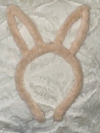 Image 4 of Fluffy Bunny Ears Headband 