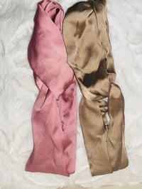 Image 3 of Top Knot Satin Headband 