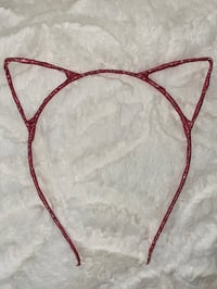 Image 5 of Glitter Cat Ears Headband 