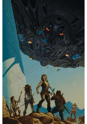 Image of Alien Citadel A3 print