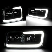 Image 2 of 99-06 SIERRA BLACK CLEAR GEN 2 HEADLIGHTS