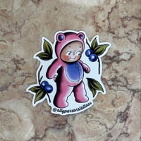 Bear Kewpie Sticker