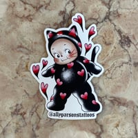 Panther Kewpie Sticker