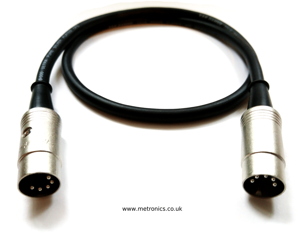 Midi Patch Cables - CUSTOM MADE CABLES BY METRONICS LABSHOP