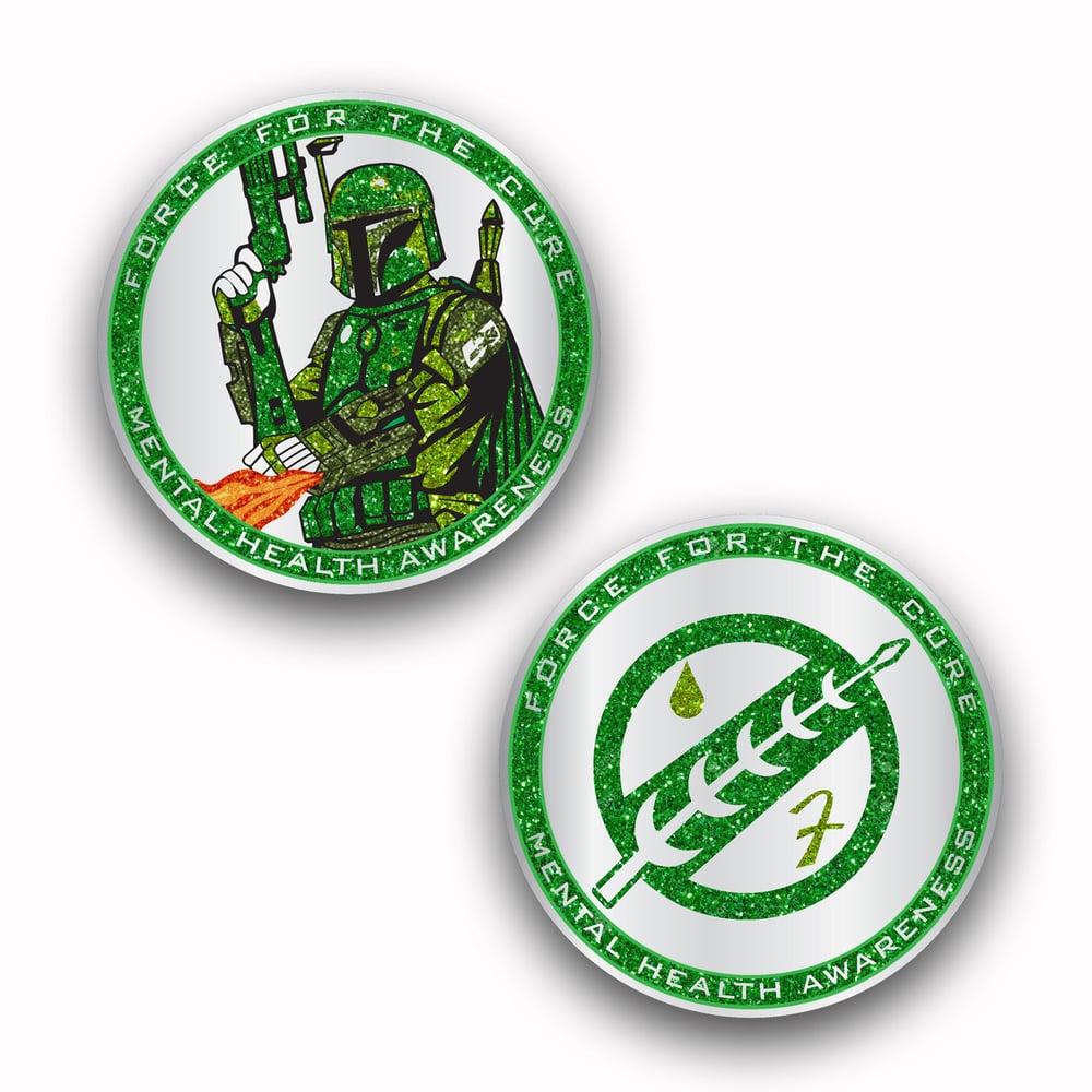 Image of Force For The Cures: Mental Health Awareness Challenge Coin