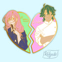 Mommy Daddy Matchablossom Enamel Pin Set 