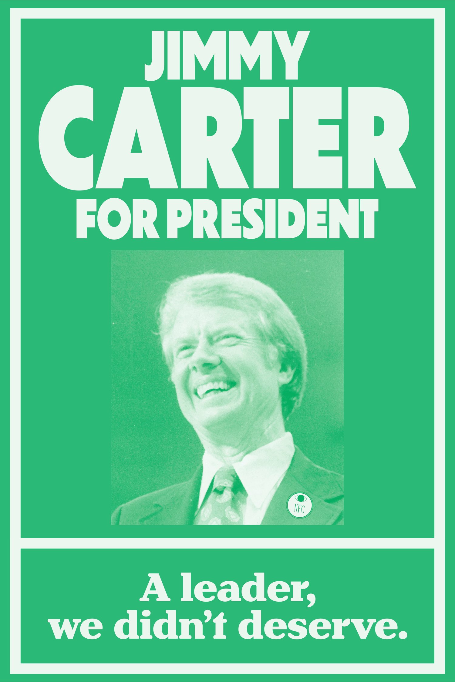 Jimmy Carter for President Poster
