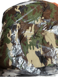 Image 2 of Olive Camo Varsity Stripe Tube