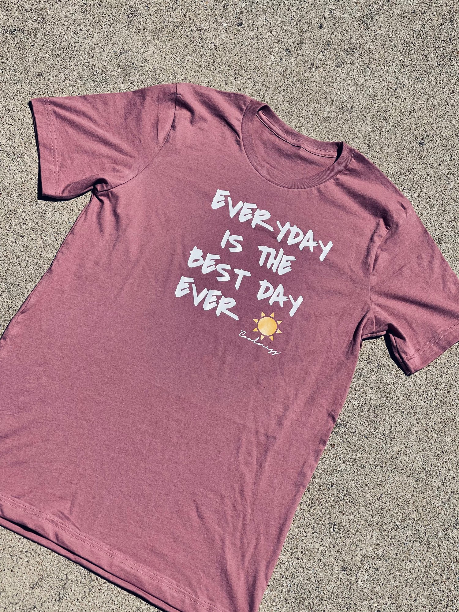 Image of Everyday Is The Best Day Ever T-Shirt - Muave