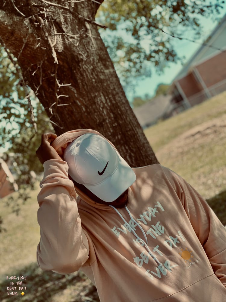 Image of Everyday Is The Best Day Ever☀️ Hoodie - Peach