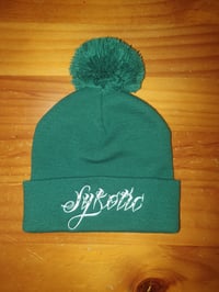 Pom Pom Beanie (Green)