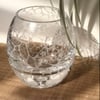 Pebbles and Flowers Tealight Holder