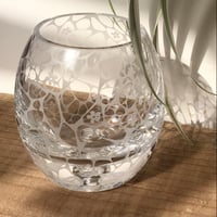Image 1 of Pebbles and Flowers Tealight Holder