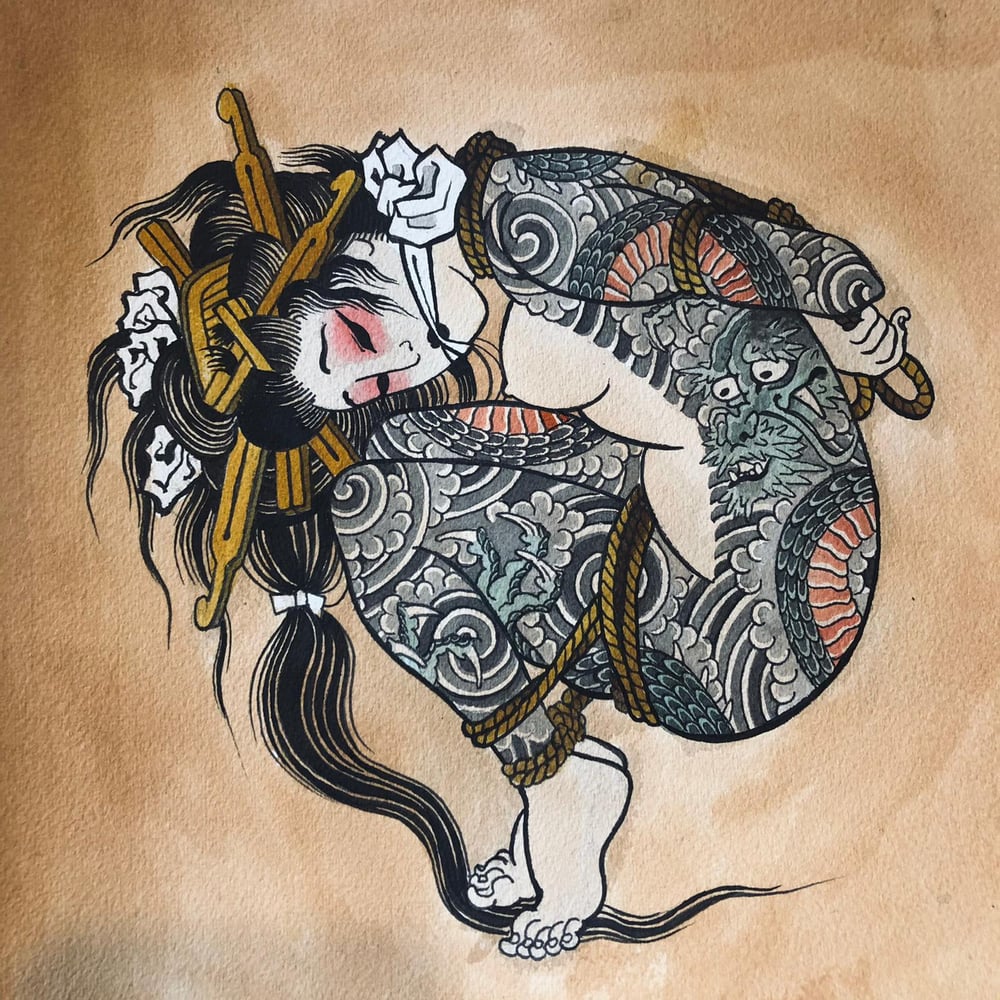 Image of LE ROTI - ORIGINAL PAINTING