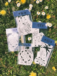 Image 2 of Pack 5 stickers