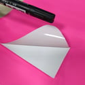 Free Shipping Fluorescent Pink A4 Eggshell Sticker Papers 150sheets