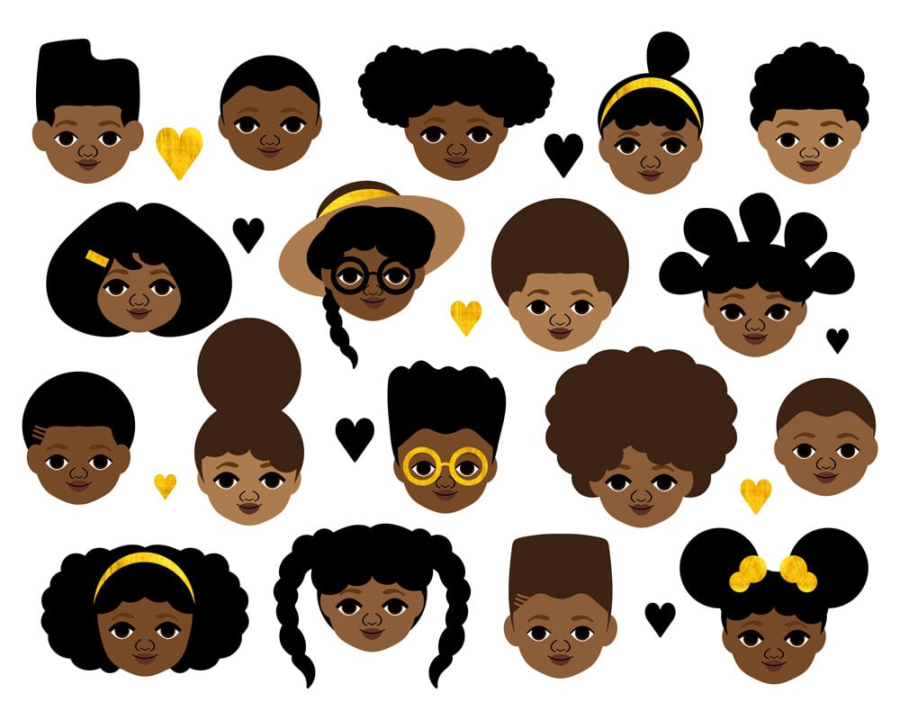Girls and Boys Art Print