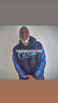 Chittown flag hoodie 