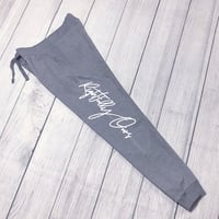 Image 1 of V1 Sweats Grey & White