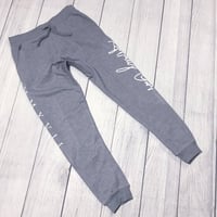 Image 3 of V1 Sweats Grey & White