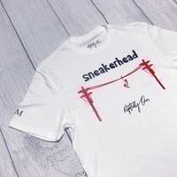 Image 1 of Sneakerhead T-Shirt White,  Black & Red