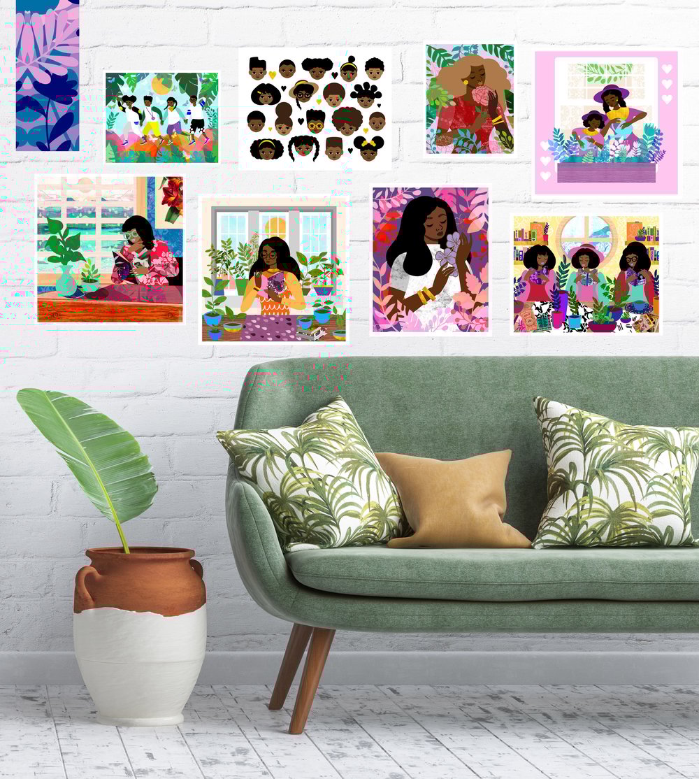 Carnation in January Art Print