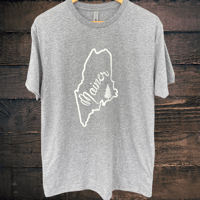 Image 1 of Mainer Pine Tree Tee