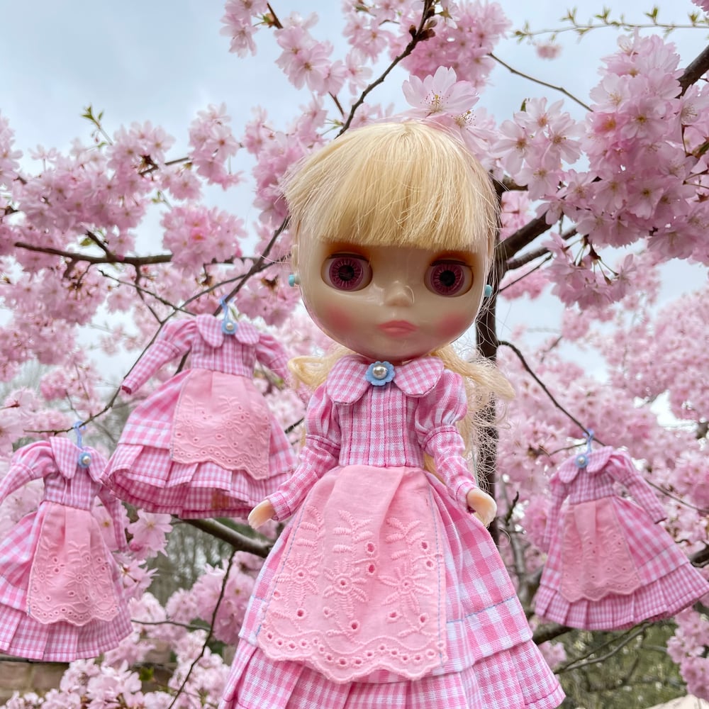 Image of Pink Gingham Dress 