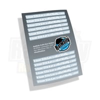 Visor Stickers