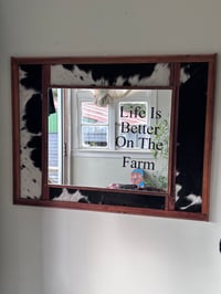 Image 3 of Life Is Better On The Farm Mirror
