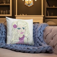 Image 3 of Premium Pillow 18x18 Dolly