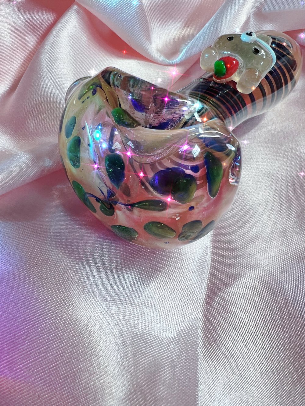 Glitter 🐻 color changing pipe