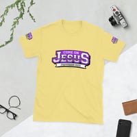 Image 3 of Short-Sleeve Unisex T-Shirt - Purple Pr - Ns